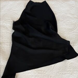 Zara Asymmetrical Black Skirt